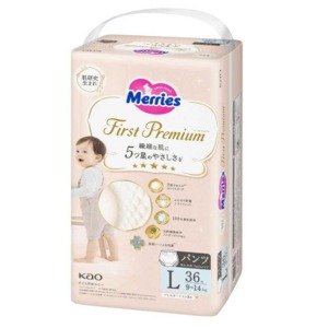 花王　メリーズ　ファーストプレミアム　Ｌサイズ３６枚入り