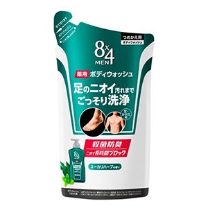 花王　８×４エイトフォーメン  薬用ボディウォッシュつめかえ３００ｍｌ
