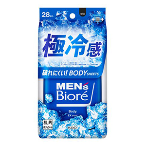 花王　メンズビオレ　ボディシート　極冷感タイプ２８枚
