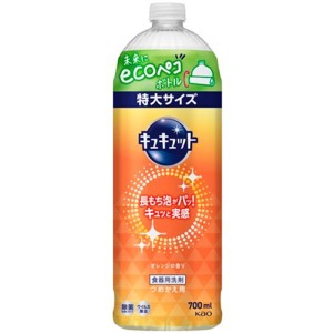 花王　キュキュット　つめかえ用７００ｍｌ
