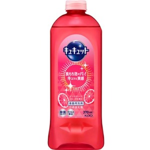 花王　キュキュット　ピンクグレープフルーツの香りつめかえ３７０ｍｌ