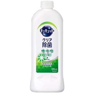 花王　キュキュットクリア除菌　緑茶の香りつめかえ３７０ｍｌ