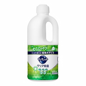 花王　キュキュット　クリア除菌　緑茶の香り　つめかえ用　１２５０ｍｌ