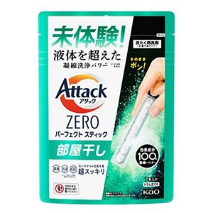 花王　アタックＺＥＲＯ　スティック部屋干し　１３ｇ×７本入り