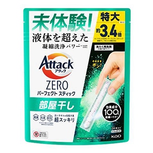 花王　アタックＺＥＲＯ　パーフェクトスティック部屋干し用　２４本入り
