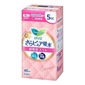 花王　ロリエ　さらピュア吸水　超吸収スリム　５ｃｃ　４０枚