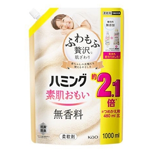 花王　ハミング　無香料　スパウトパウチ　１０００ｍｌ