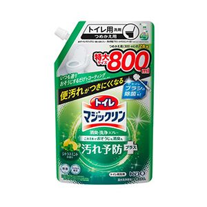 花王　トイレマジックリン 消臭・洗浄スプレー 汚れ予防 シトラスミントつめかえ８００ｍｌ