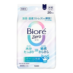 花王　ビオレＺｅｒｏ　シート無香性２０枚