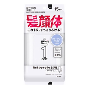 花王　メンズビオレ　ONE シート 清潔感のあるフルーティーサボンの香り１５枚