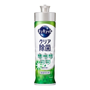 花王　キュキュット　クリア除菌　緑茶の香り　本体２２０ｍｌ