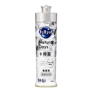 花王　キュキュット　Ｎａｔｕｒａｌ　Ｄａｙｓ＋除菌　無香性　本体　２２０ｍｌ