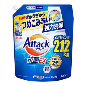 花王　アタック抗菌ＥＸ　つめかえ用　２．１２ｋｇ