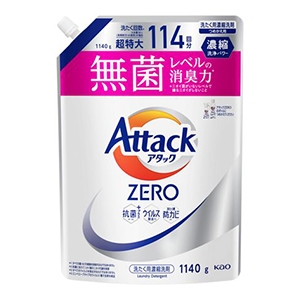 花王　アタックＺＥＲＯ　つめかえ用１１４０ｇ