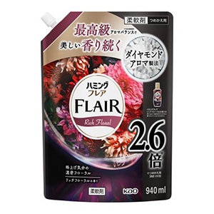 花王　ハミングフレア　リッチフローラル　スパウトパウチ　９４０ｍｌ
