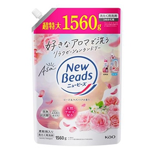 花王　ニュービーズ　ローズ＆マグノリアの香り　つめかえ用１５６０ｇ