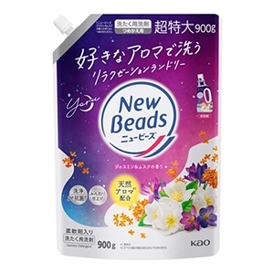 花王　ニュービーズ　ジャスミン＆ムスクの香り　つめかえ用９００ｇ