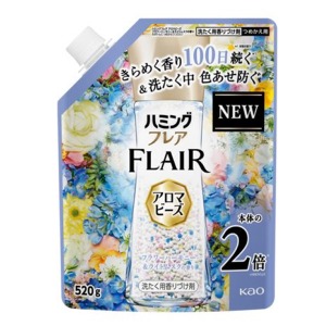 花王　ハミングフレア　アロマビーズ 　フラワーハーモニー＆ライトムスクの香りつめかえ５２０ｇ