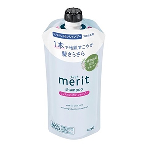 花王　メリット　リンスのいらないシャンプー　つめかえ用　３２０ｍｌ