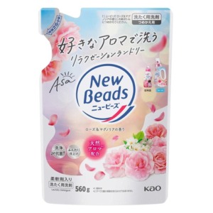 花王　ニュービーズ　ローズ＆マグノリアの香り　つめかえ用　５６０ｇ
