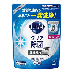 花王　食器洗い乾燥機専用　キュキュットクリア除菌　粉末タイプつめかえ用５００ｇ