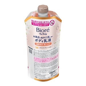花王　ビオレ ザ ボディ お風呂でぬれた肌に使うボディ乳液 肌すべすべ ホワイトティーつりさげパック２８５ｍｌ