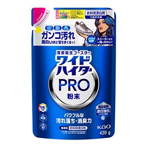 花王　ワイドハイター　ＰＲＯ　粉末　つめかえ用　４２０ｇ