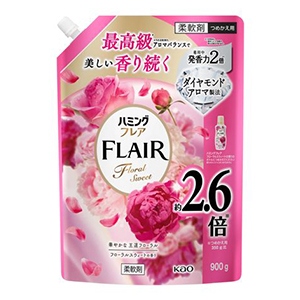 花王　ハミングフレア　フローラルスウィート　スパウトパウチ９００ｇ