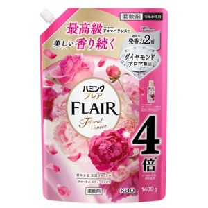 花王　ハミングフレア フローラルスウィート つめかえ用１４００ｇ