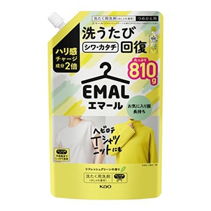 花王　エマール　リフレッシュグリーンの香り　つめかえ用　８１０ｇ