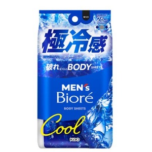 花王 メンズビオレ　ボディシート極冷感タイプ　２６枚
