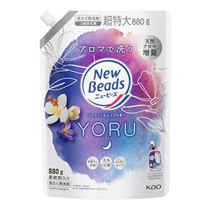 花王　ニュービーズ　ジャスミン＆ムスクの香りつめかえ用８８０ｇ