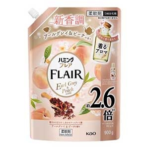 花王　ハミングフレア　アールグレイ＆ピーチ　スパウトパウチ９００ｇ 
