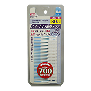 クリエイト スマートイン歯間ブラシ極細３０本入　ＳＳＳ－S　