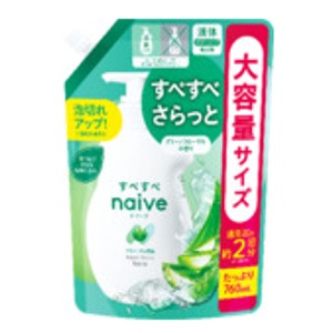 クラシエホームプロダクツ　ナイーブ　ボディソープ　アロエエキス配合つめかえ特大７６０ｍｌ