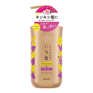 クラシエ　いち髪　ダメージリペア＆カラーケア　シャンプー　ポンプ４８０ｍｌ