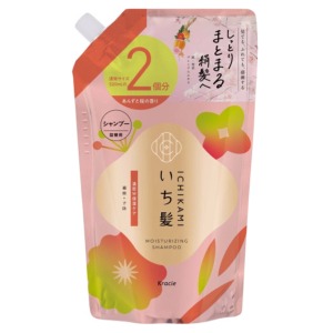 クラシエ いち髪　濃密Ｗ保湿ケア　シャンプーつめかえ用２回分６４０ｍｌ