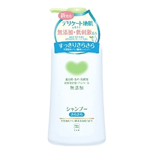 牛乳石鹸　カウブランド　無添加シャンプー さらさらケアポンプ本体　５００ｍｌ