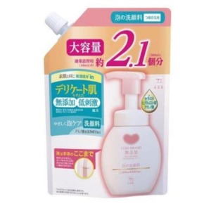 牛乳石鹸 カウブランド 無添加泡の洗顔料 詰替用　３００ｍｌ