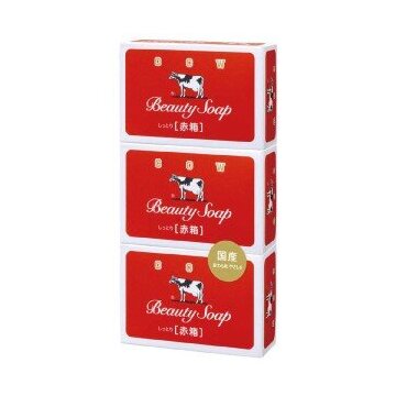 牛乳石鹸　カウブランド　赤箱 ８５ｇ×３個入