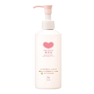 牛乳石鹸　カウブランド　無添加メイク落としミルクポンプ本体　１８０ｍｌ