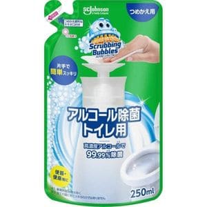 ジョンソン スクラビングバブル　アルコール除菌　トイレ用　つめかえ用　２５０ｍｌ