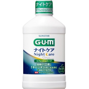 サンスター　ガム　ナイトケアリンス　リフレッシュハーブタイプ　４５０ＭＬ