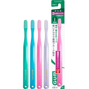 サンスター　ガム　デンタル　ブラシ　＃１９１Ｈ　３列かため