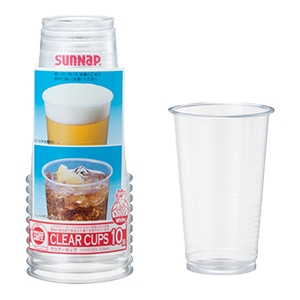 サンナップ　クリアーカップ　４２０ＭＬ　１０個入