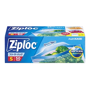 旭化成　ジップロック フリーザーバッグ　Ｓ５０枚