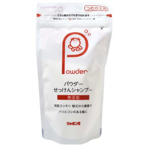 シャボン玉 パウダー無添加せっけんシャンプー つめかえ用 100g