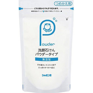 シャボン玉  　洗顔石けんパウダー付替７０ｇ