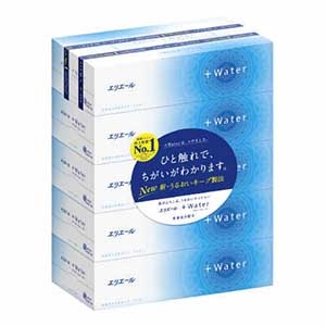 大王製紙　エリエールプラスウォーター １８０組×５箱