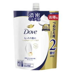 ユニリーバ　ダヴボディウォッシュ　プレミアムモイスチャーケアつめかえ　６００ｇ